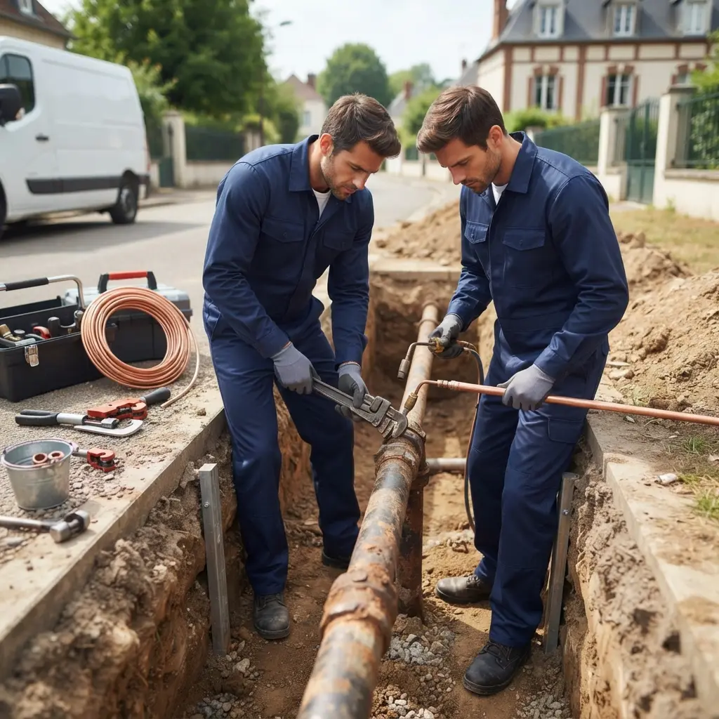 Réfection de canalisation Vernouillet (78540)