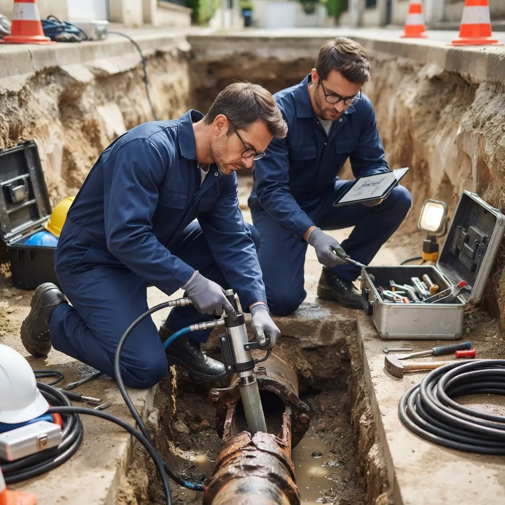 Réparer votre réseau de canalisation, c’est garantir votre tranquillité !