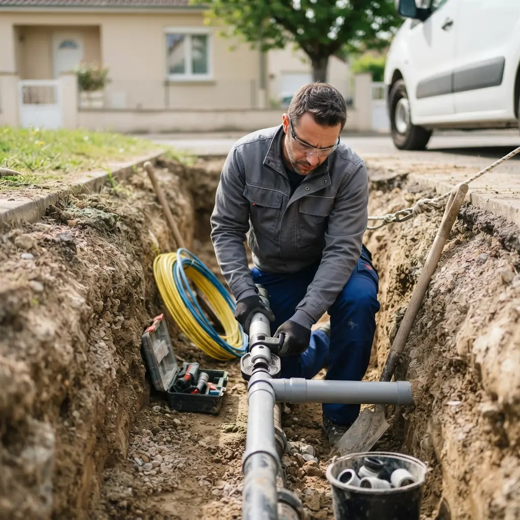 Réfection de canalisation Mantes-la-Ville (78711)