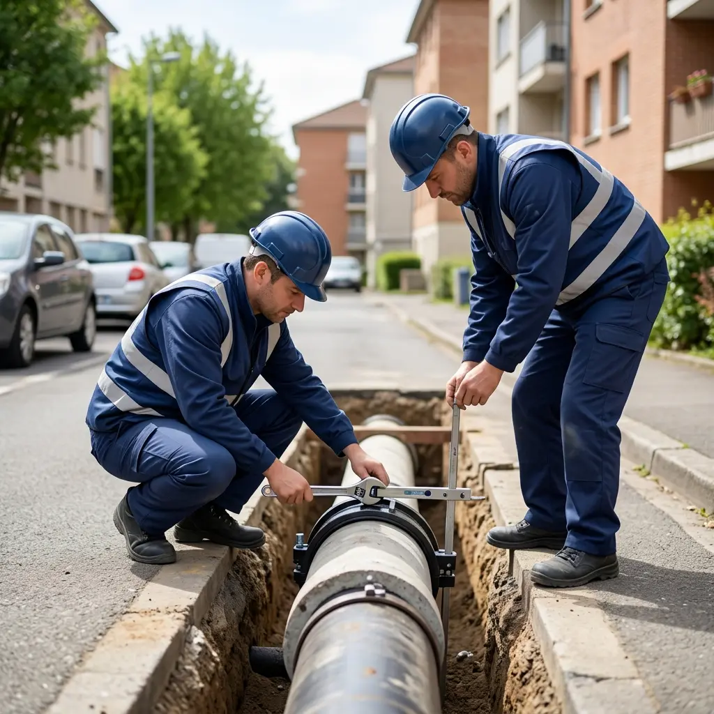 Réfection de canalisation Évry-Courcouronnes (91080)