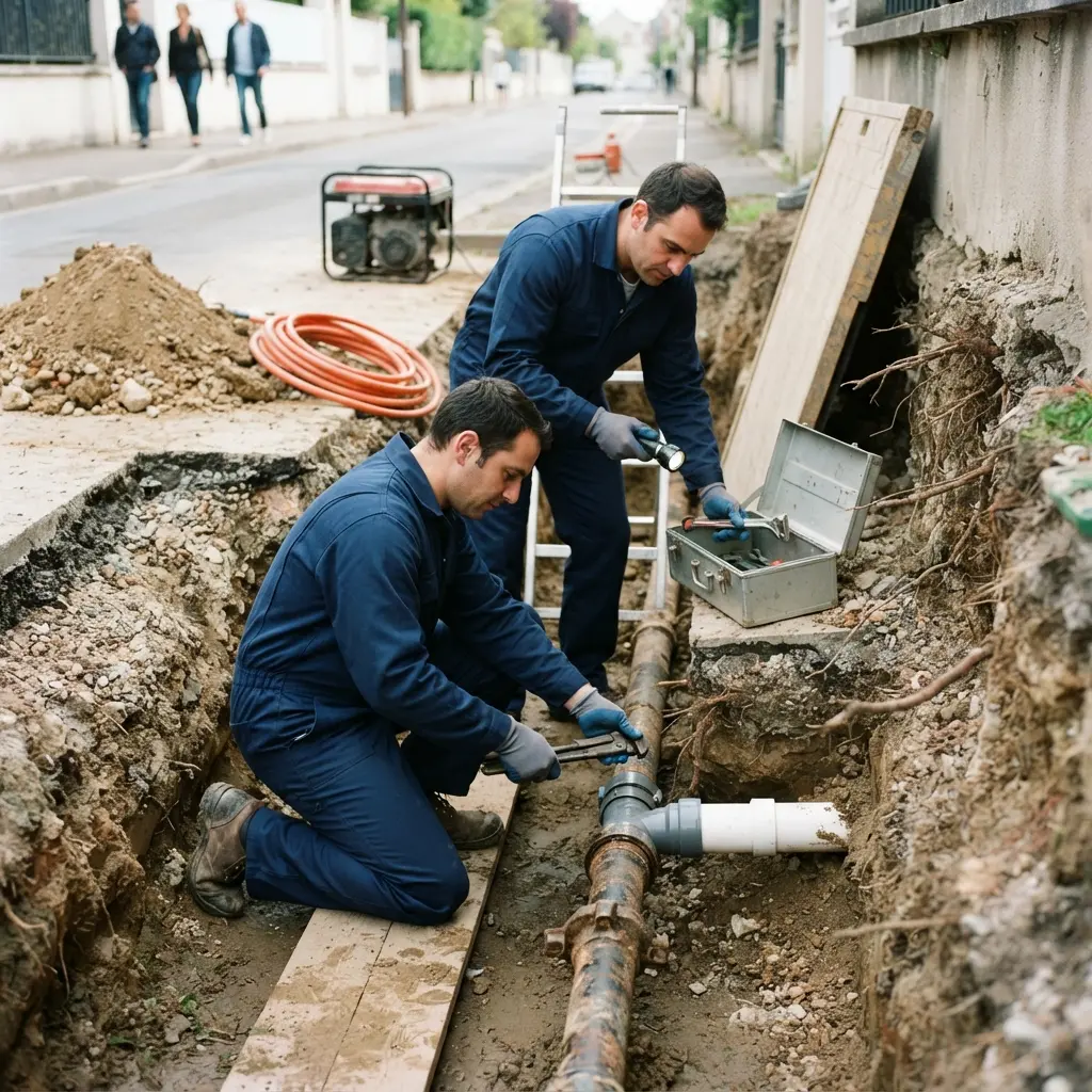 Notre méthode de réfection de canalisation à Juvisy-sur-Orge