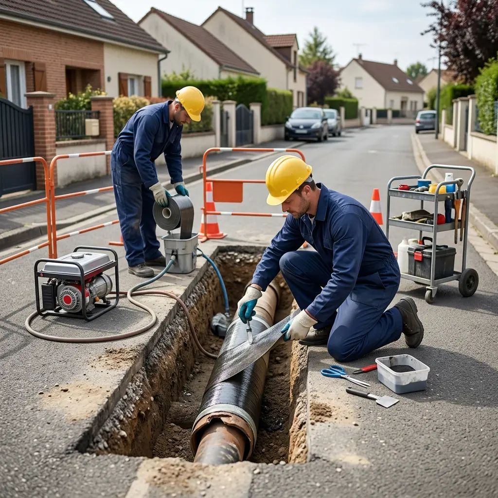 Comment se déroule la réfection à Vigneux-sur-Seine ?
