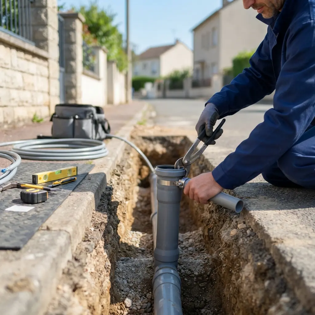 Notre méthode de réfection de canalisation à Mennecy