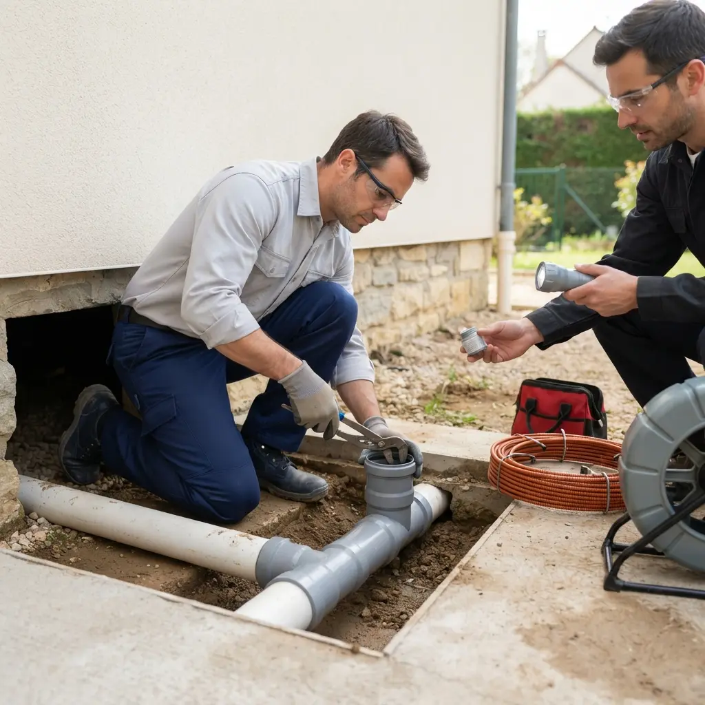 Bons gestes à adopter en cas d'urgence de canalisation à Mennecy