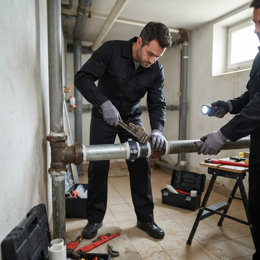 Comment se déroule l’intervention de réfection de canalisation à Clichy
