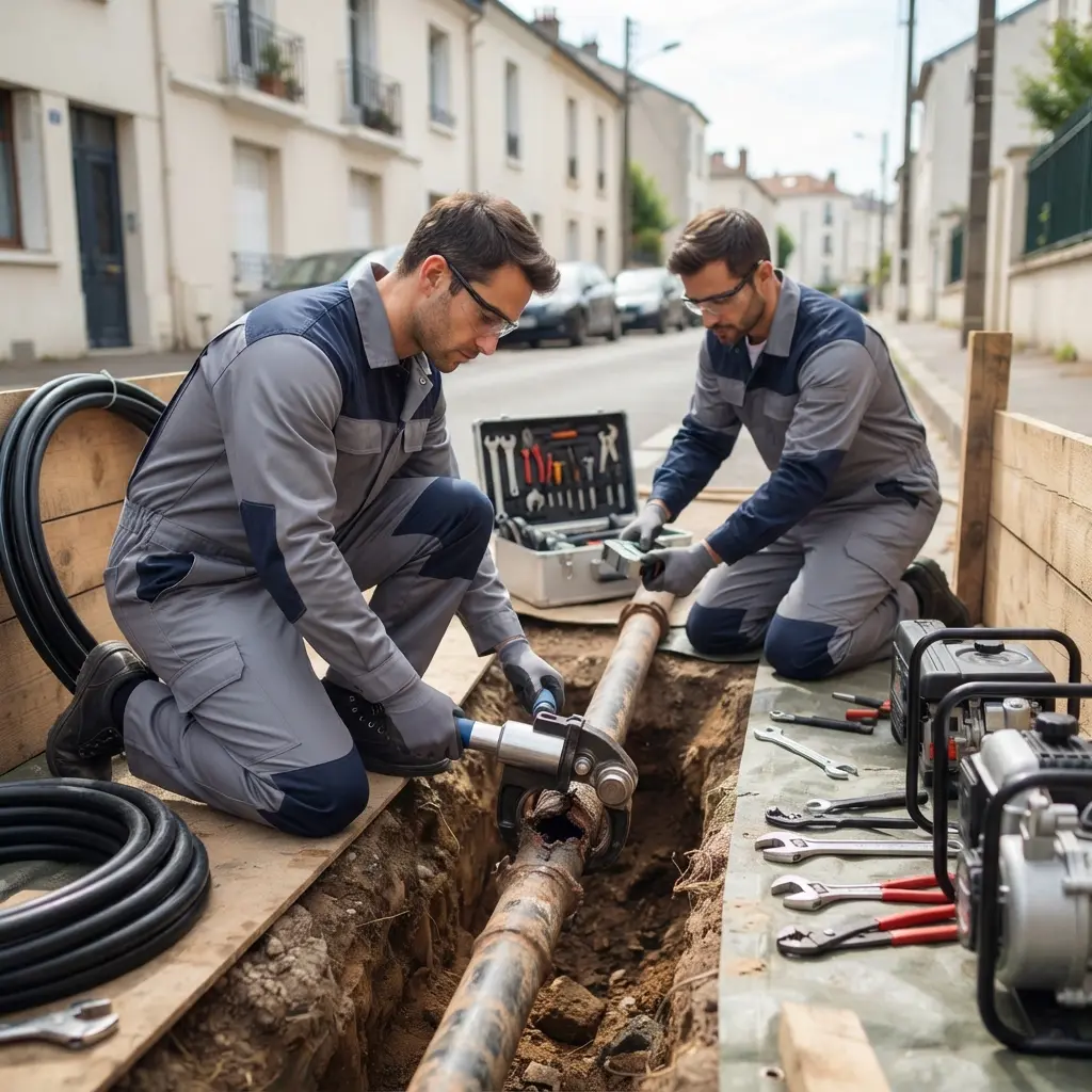 Comment se déroule l'intervention à Bois-Colombes ?