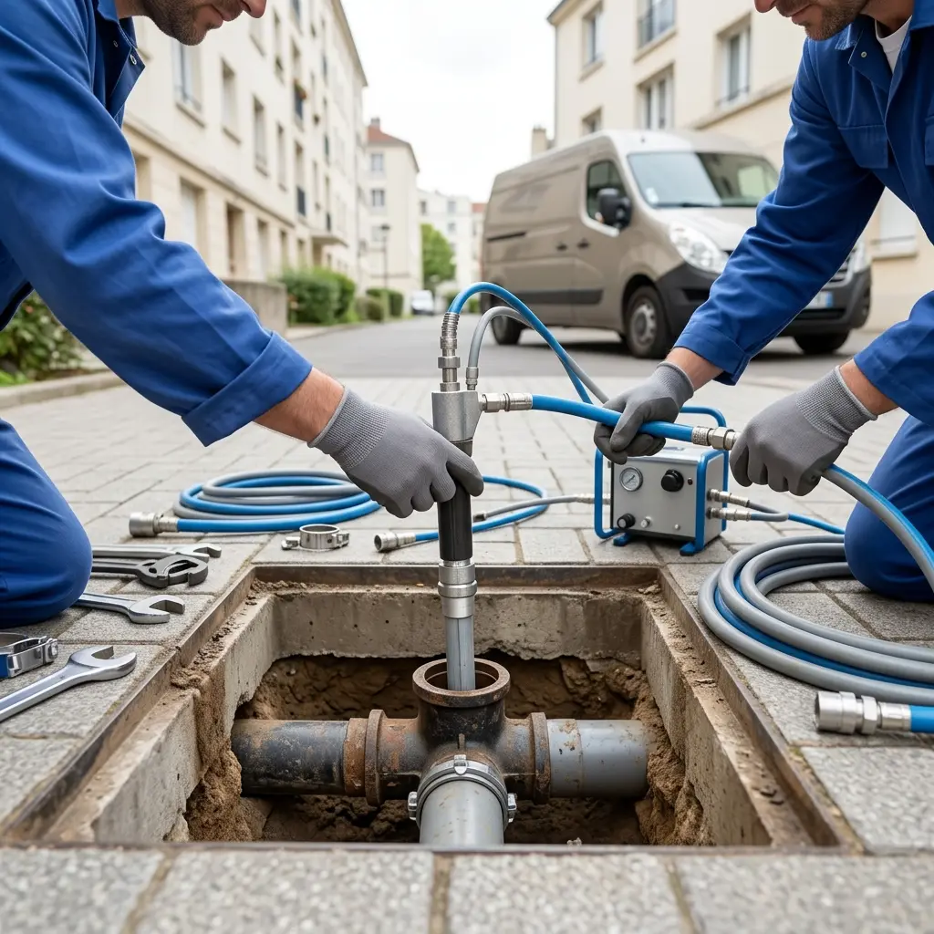Notre méthode de réfection de canalisation à Sèvres