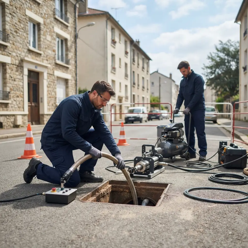 Réfection de canalisation Villeneuve-la-Garenne (92390)