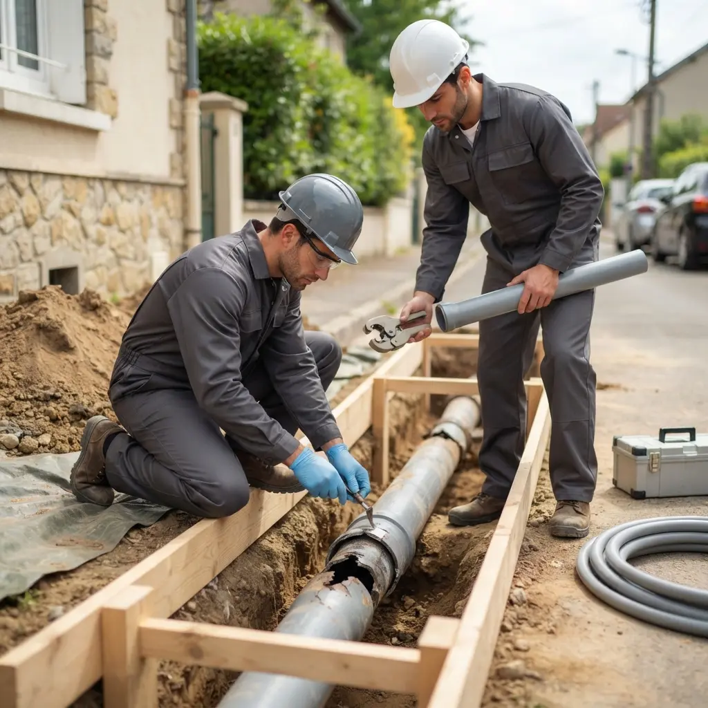 Réfection de canalisation Noisy-le-Sec (93130)