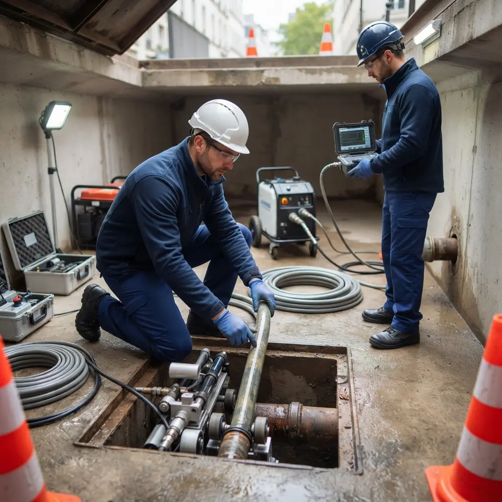 Réfection de canalisation Saint-Denis (93210)