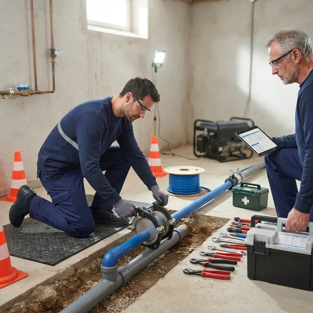 Réfection de canalisation à Aulnay‑sous‑Bois : tranquillité réglementaire garantie