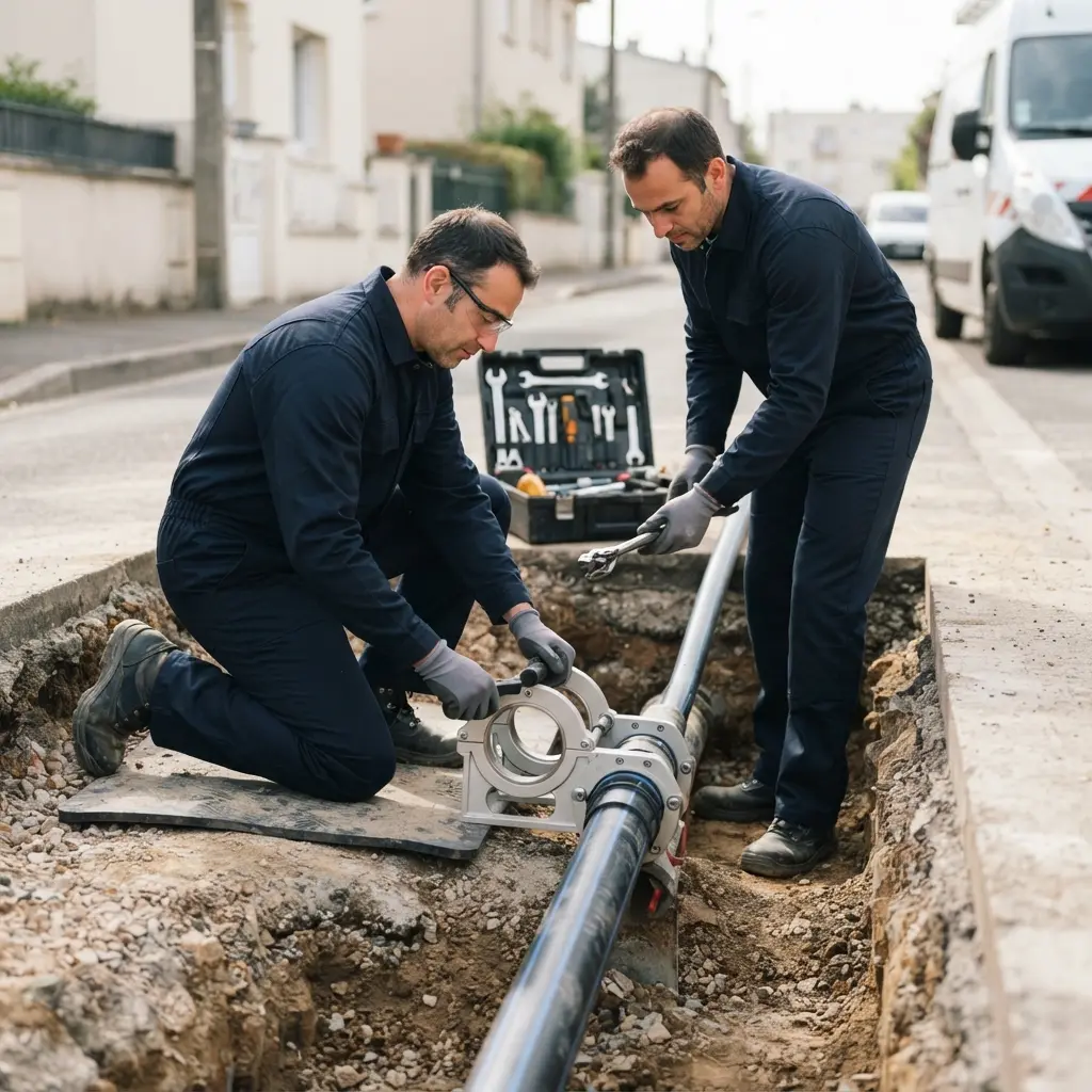 Comment se déroule l’intervention de réfection à Aulnay‑sous‑Bois ?