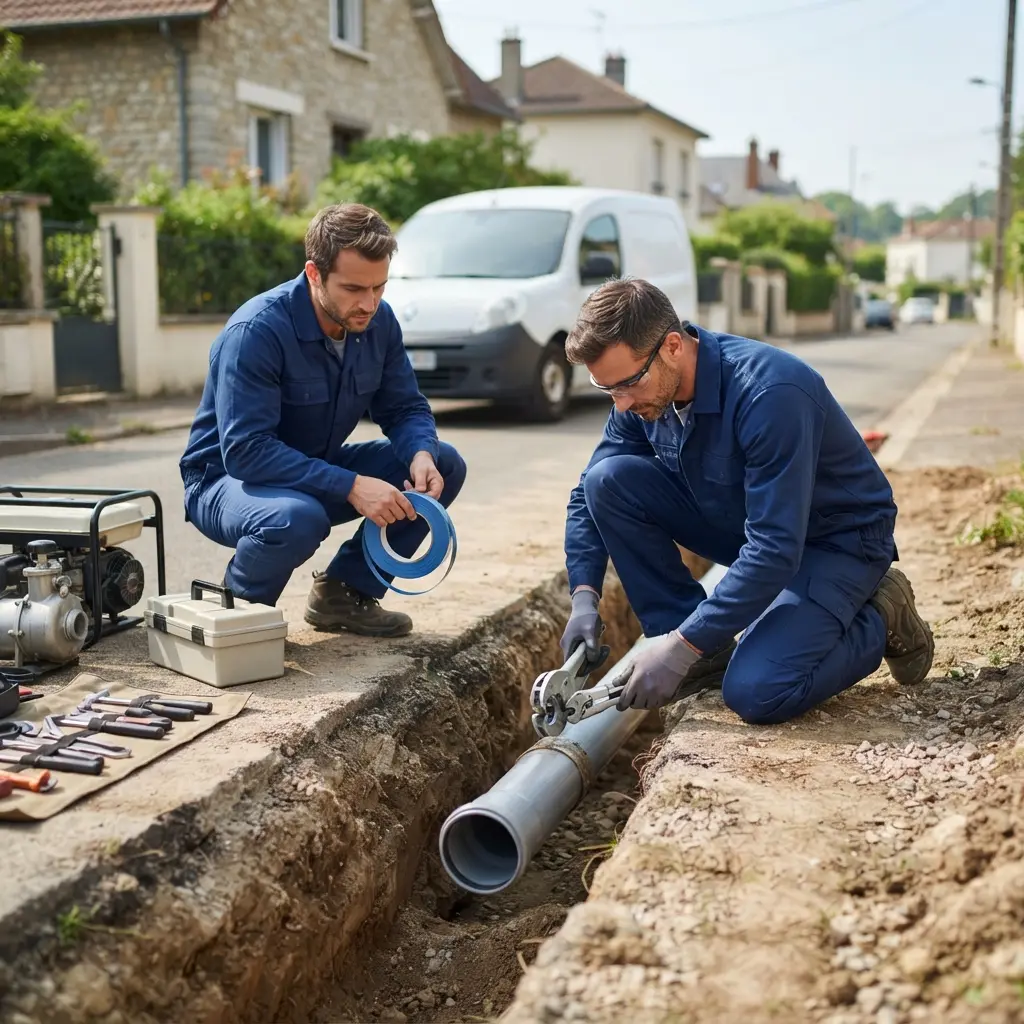 Comment se déroule l’intervention à Fresnes pour votre réfection de canalisation