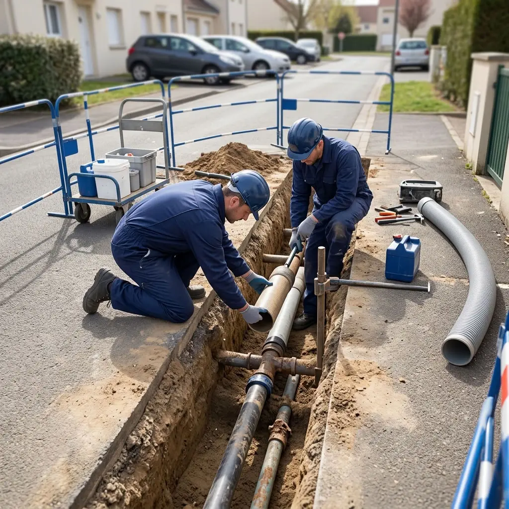 Comment se déroule notre intervention de réfection à Ermont ?