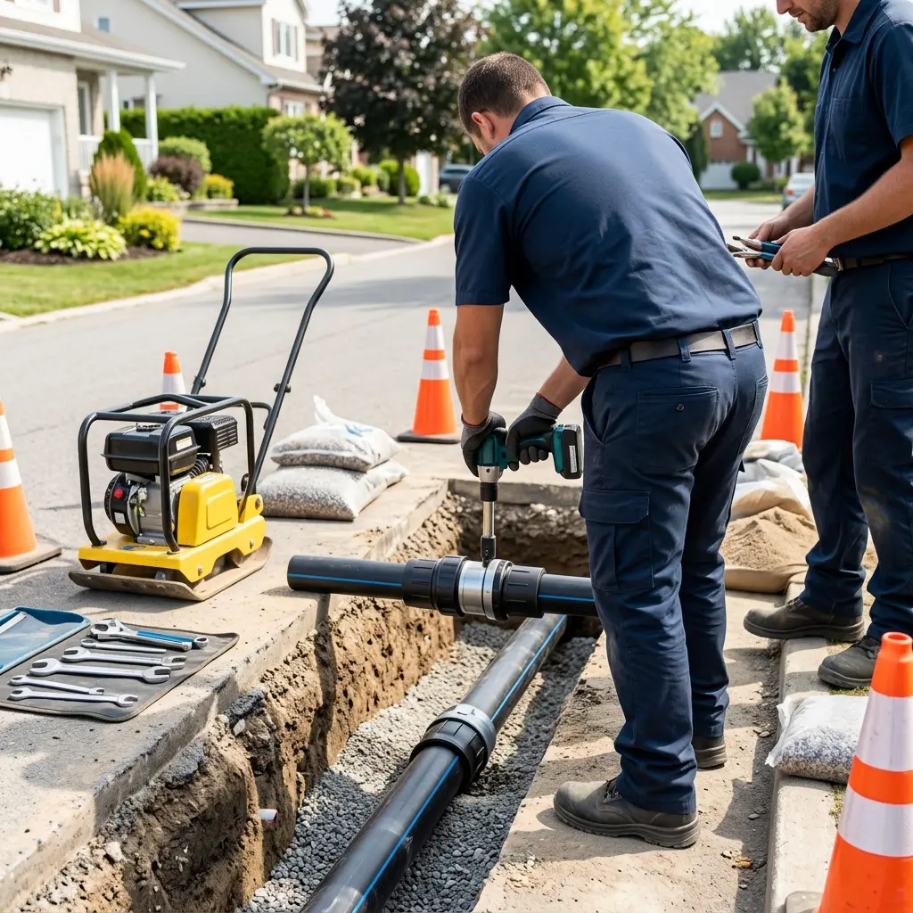 Pourquoi choisir notre équipe pour la réfection de canalisation à Montmagny