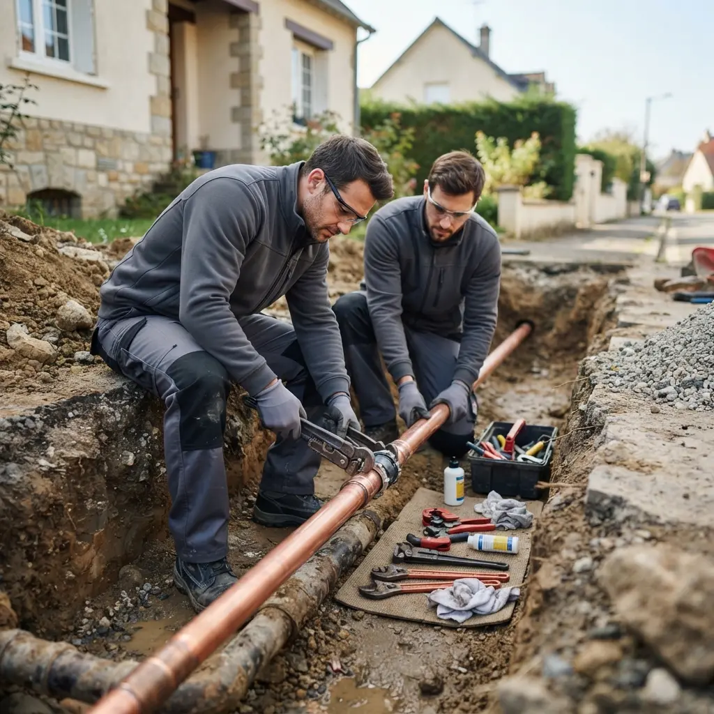 Réfection de canalisation Louvres (95380)