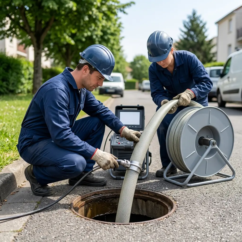 Comment se déroule la réfection de canalisation à Gonesse ?