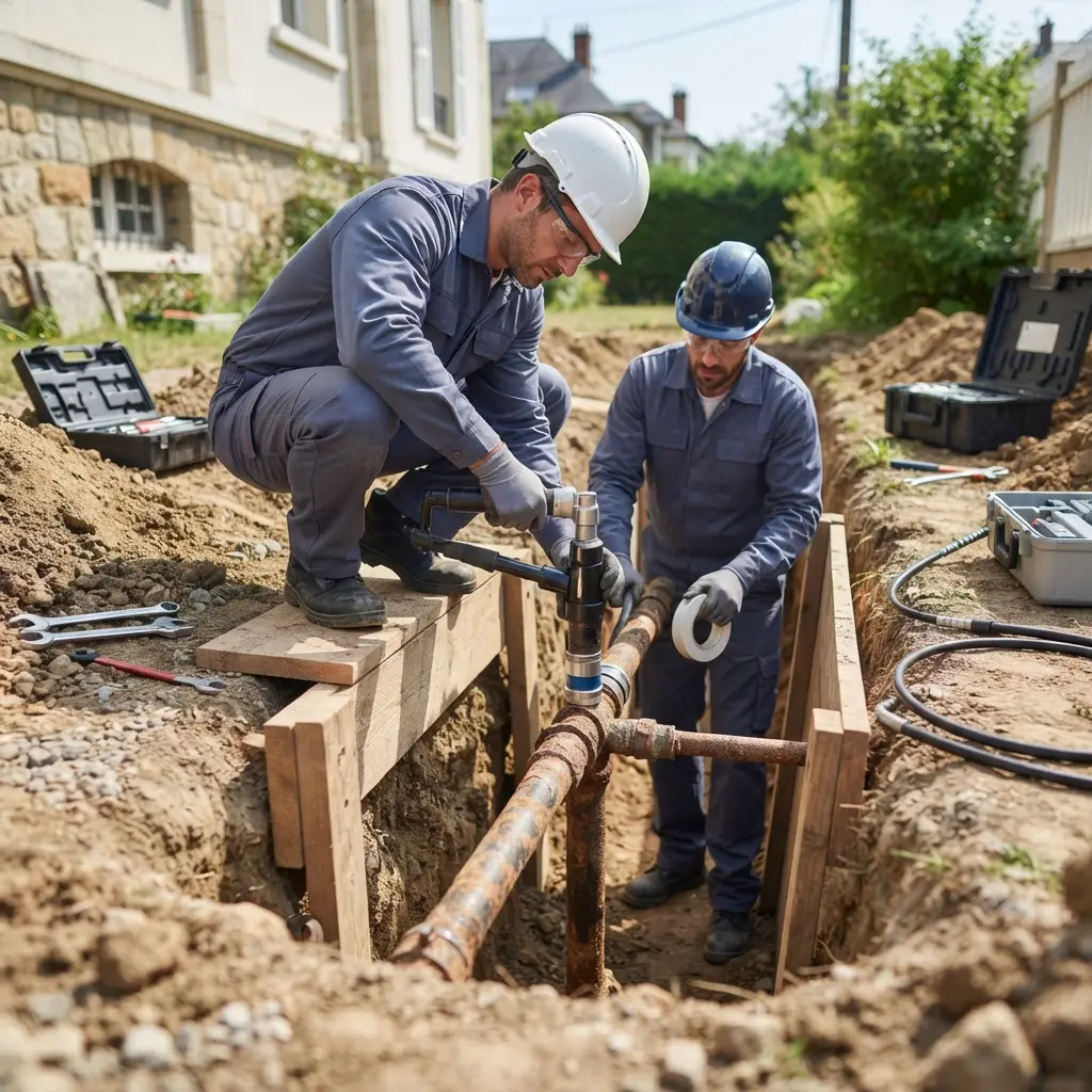 Les étapes d’intervention pour une réfection de canalisation à Enghien‑les‑Bains