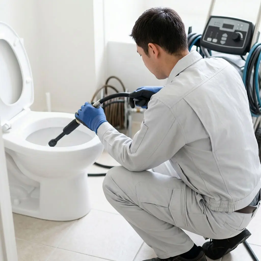 Débouchage de WC : les dangers des produits chimiques corrosifs