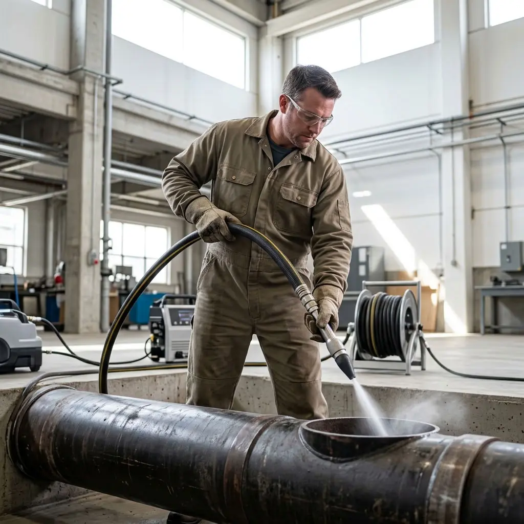 Curage et hydrocurage : protéger vos canalisations en milieu industriel