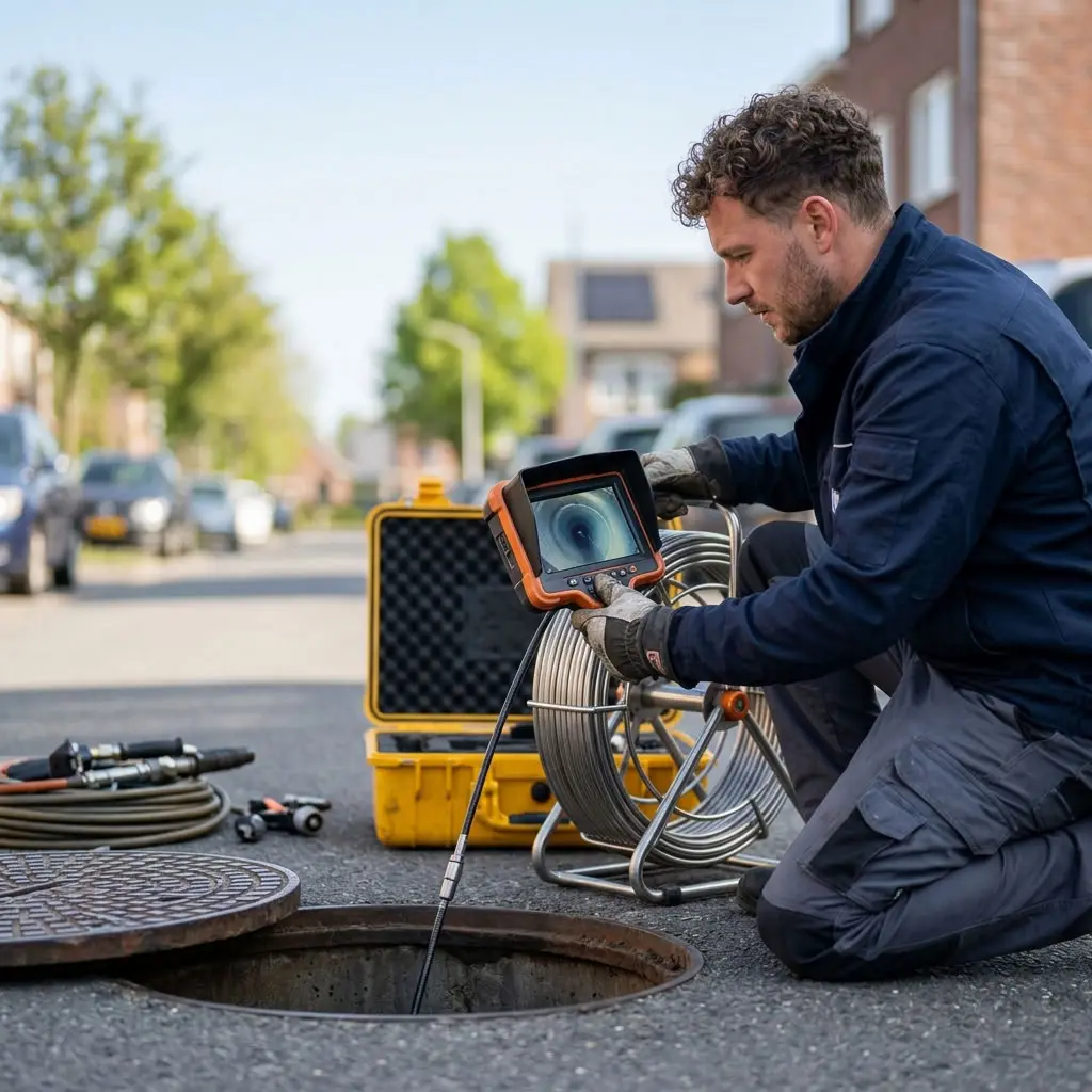 Inspection caméra : détecter les obstructions avant le refoulement