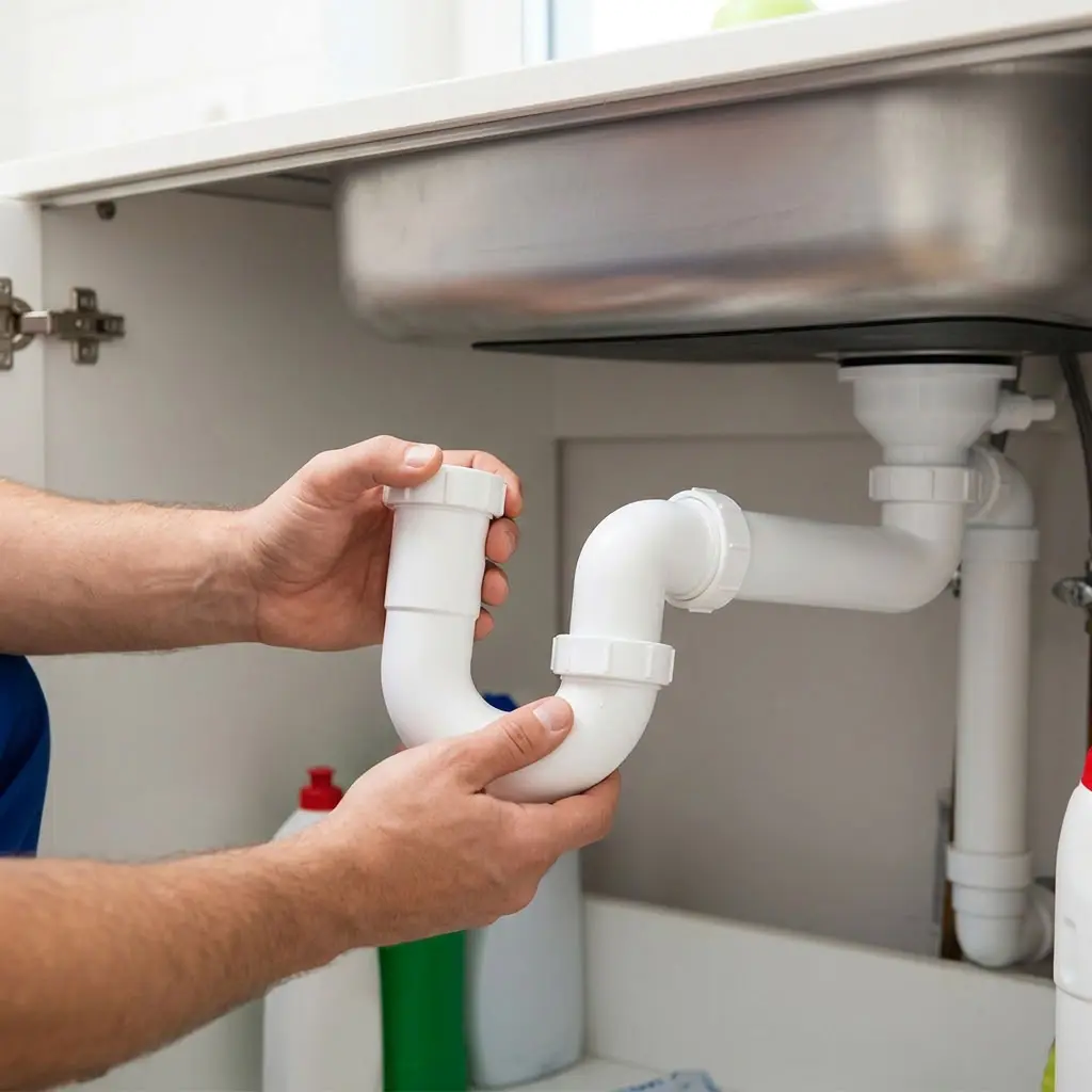 Siphon de lavabo et de cuisine : les gestes simples pour éviter l'obstruction