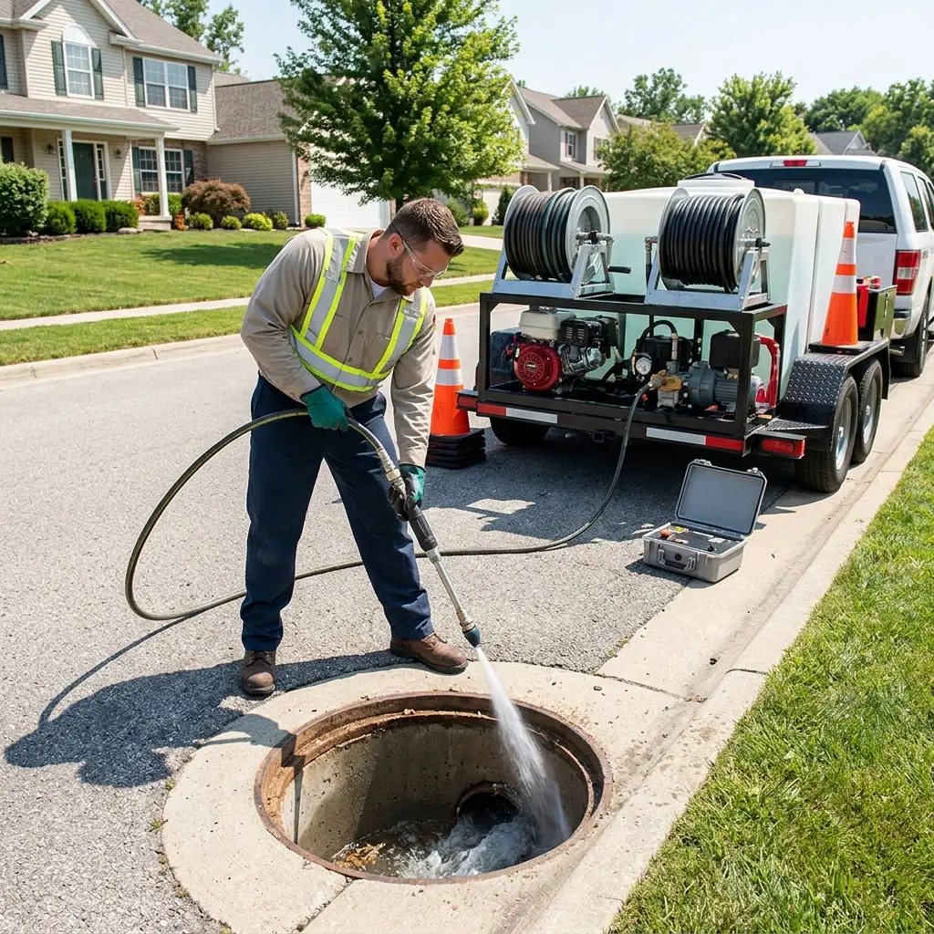 Débouchage efficace : l'importance de l'hydrocurage pour les réseaux