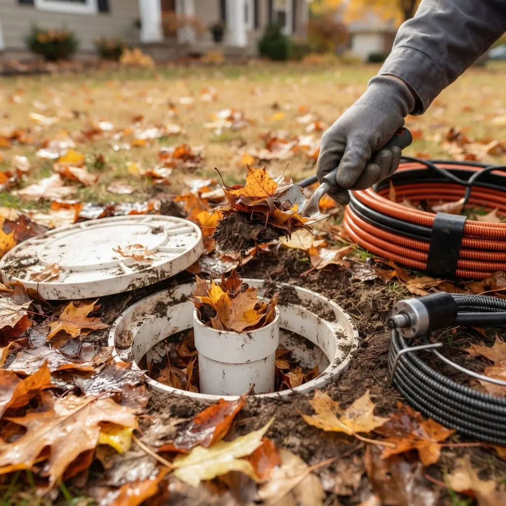 Saison des feuilles : évitez l'obstruction de vos conduits