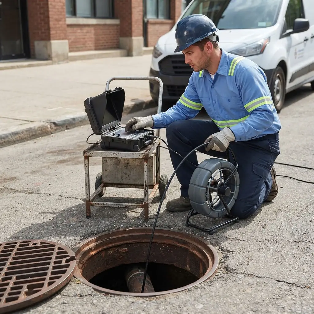 Inspection caméra : détecter les défauts structurels des réseaux enterrés