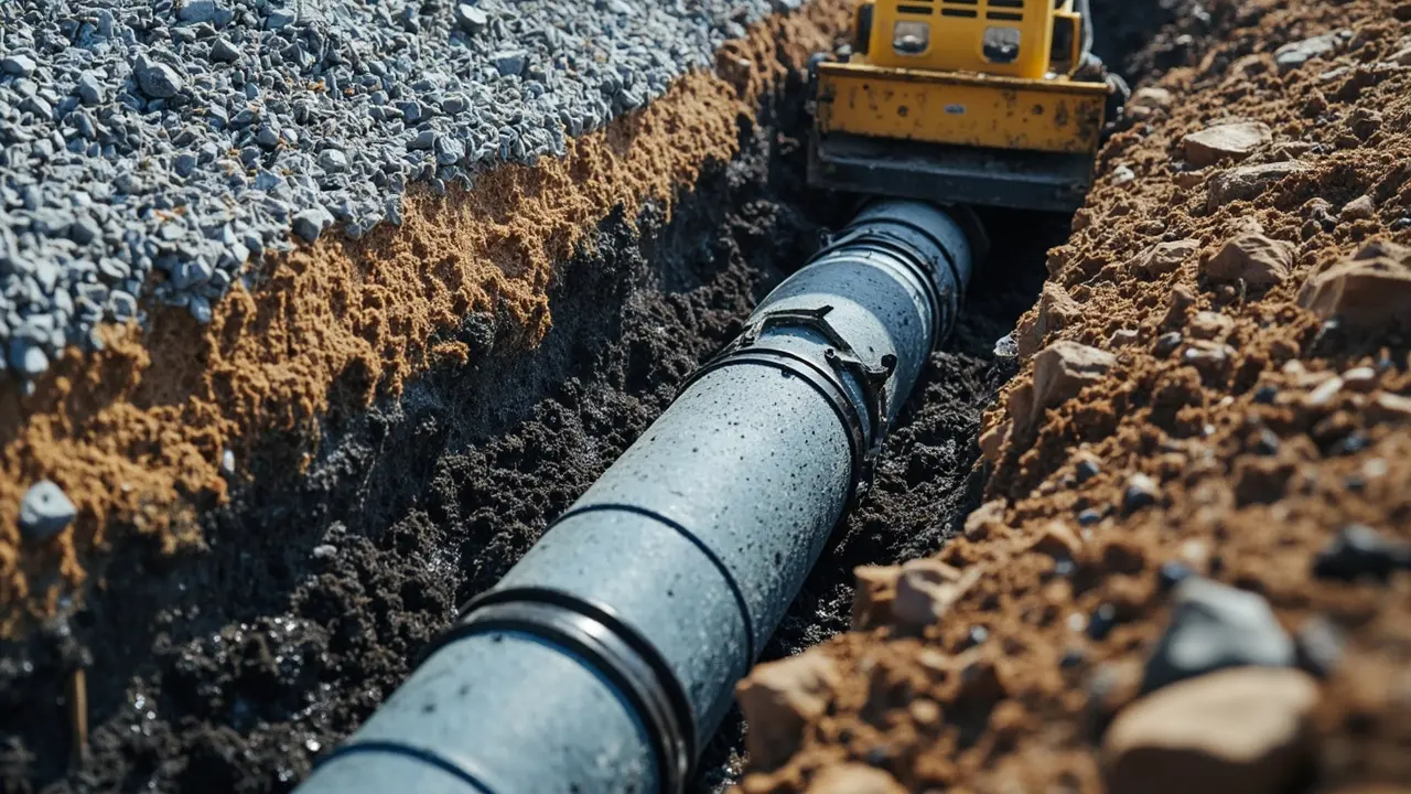 Canalisations et sol : éviter l'écrasement des conduits