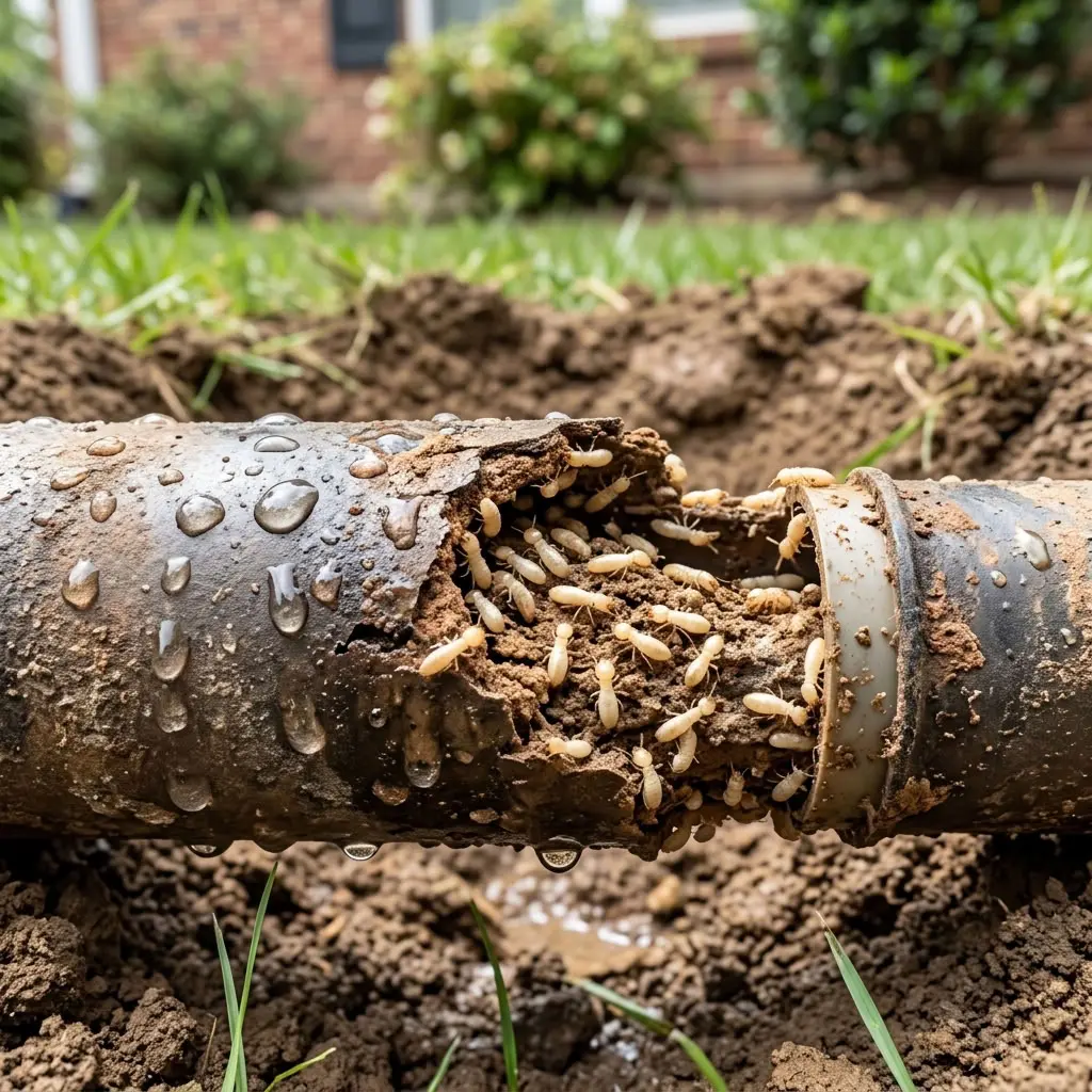 Canalisation et termites : les risques de destruction pour vos réseaux