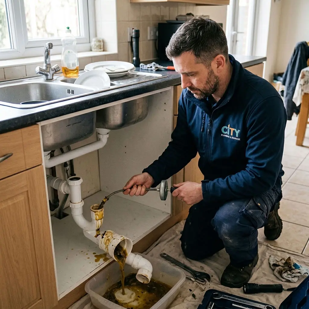 Débouchage d'évier : l'impact des huiles de cuisson